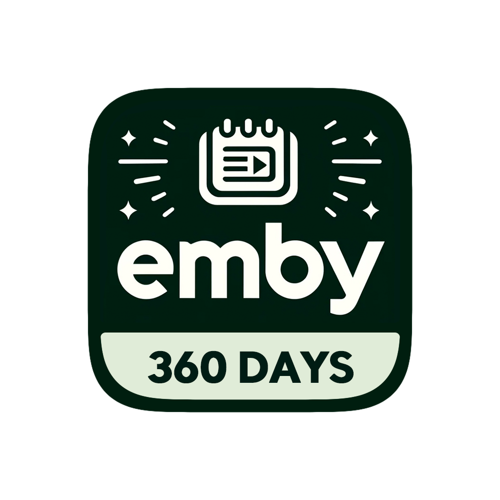 新购 | Emby 服务 | 360 天